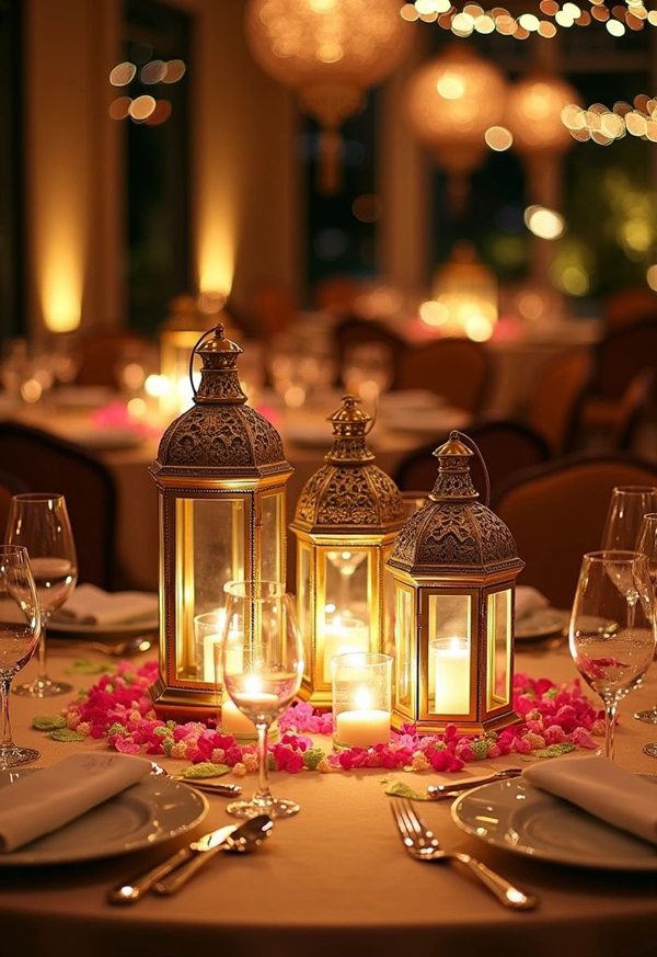 aesthetic ramadan centerpiece decor aesthetic ramadan centerpiece decor