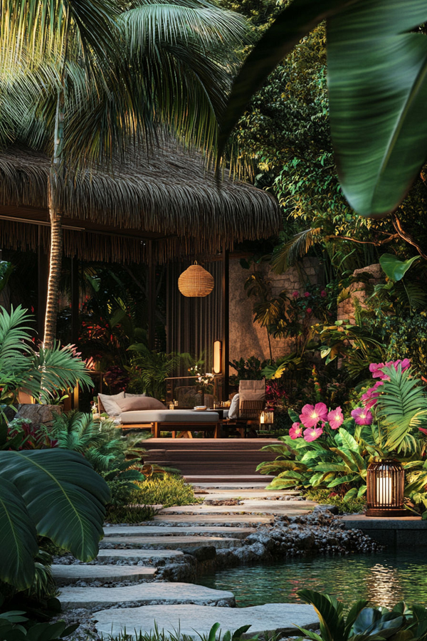 exotic foliage bali inspired garden exotic foliage bali inspired garden